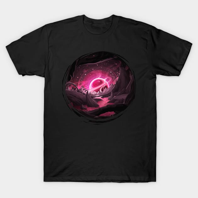 Alien Planet T-Shirt by Prok_Art